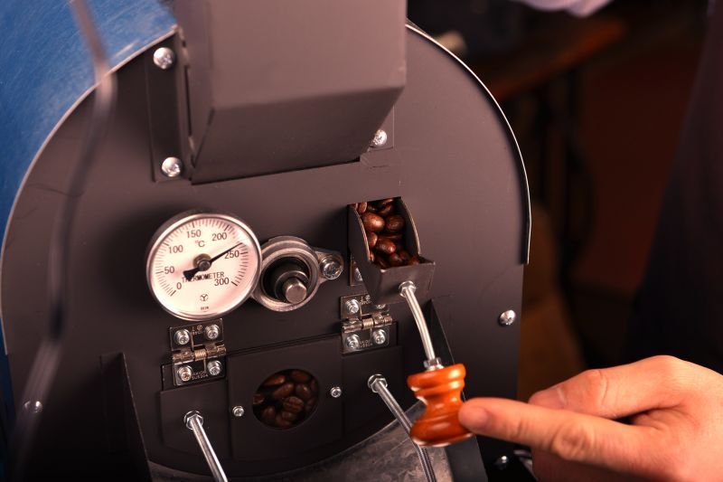 画像2: 1kg焙煎機 (2)