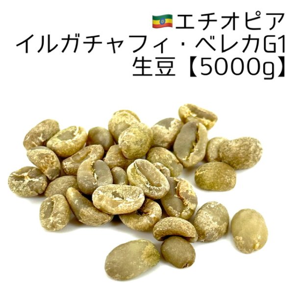 画像1: 【生豆5000g】エチオピア・イルガチャフィ・ベレカG1 (1)